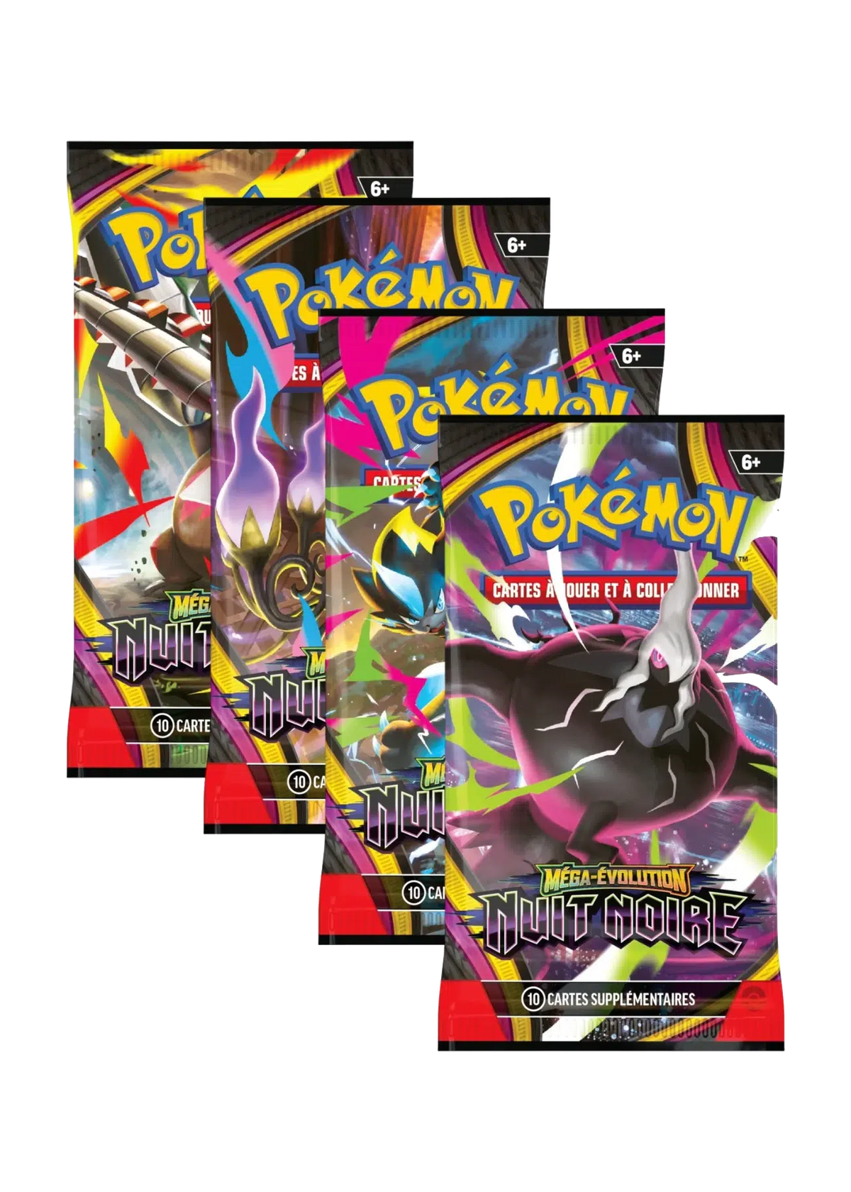 Boosters à l'unité - Pokémon - Méga-Évolution Nuit Noire (ME05)
