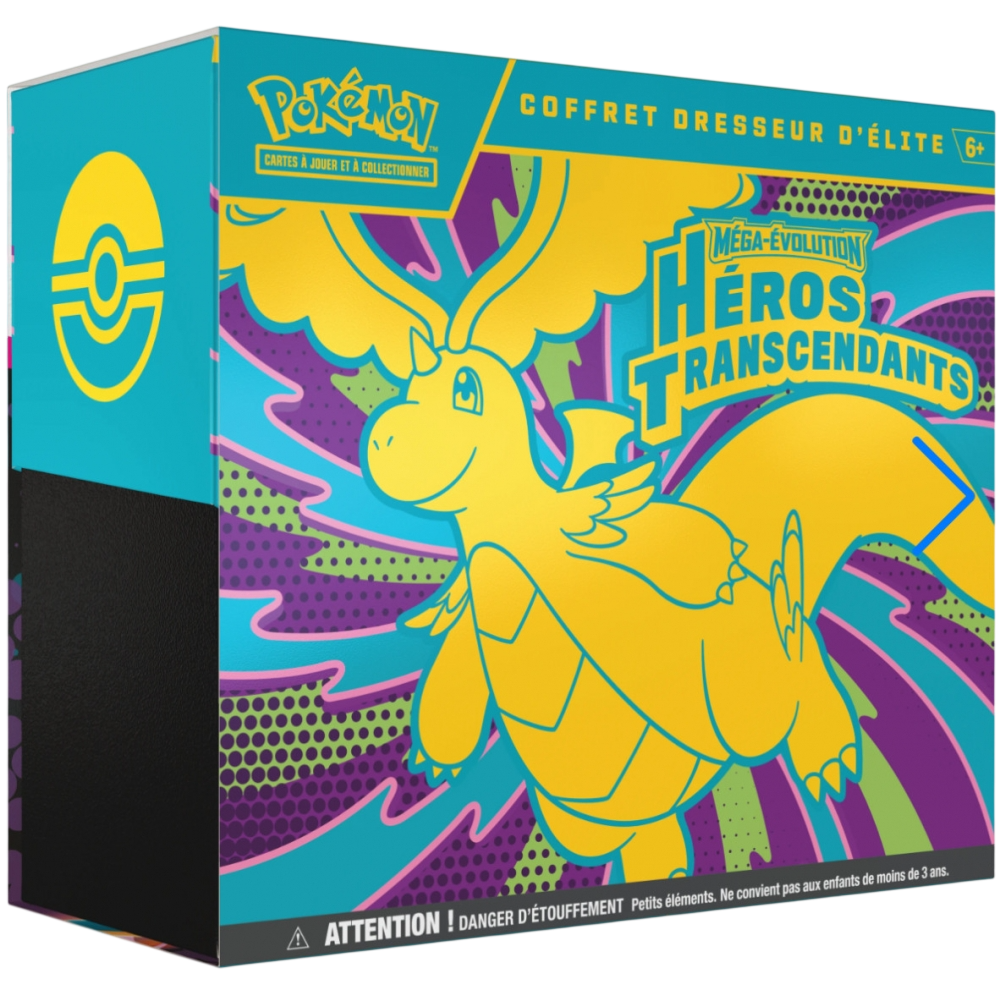Pokémon - ETB Coffret Dresseur d'Elite - ME2.5 Méga-Évolution - Héros Transcendants