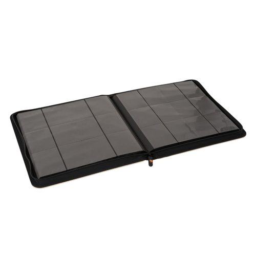 Classeur WiseGuard XL Zip Binder 12 Cases (480 Cartes) – Noir – TreasureWise